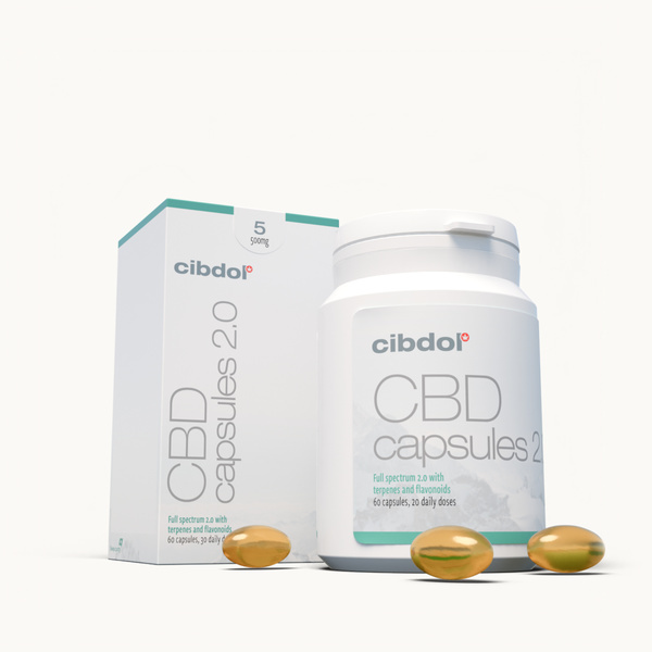 CBD Softgels 5% 500mg (Cibdol)