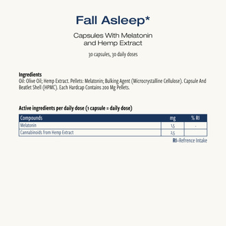Fall Asleep Capsule (Cibdol)