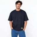 T-shirt navy - yellow logo Zamnesia