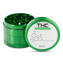 Grinder in metallo Black Leaf THC (4 parti)