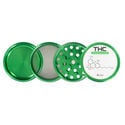 Grinder in metallo Black Leaf THC (4 parti)