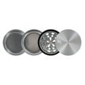 Grinder in metallo Black Leaf ad impilamento