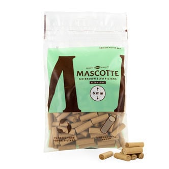 Filtri di carta Mascotte Brown XL Slim