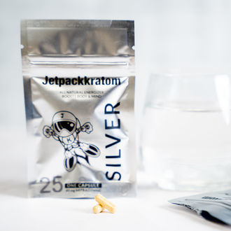 Estratto Jetpackkratom SILVER 60 mg - Capsule