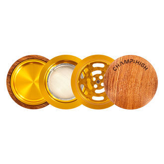 Grinder Champ High in Alluminio/Legno