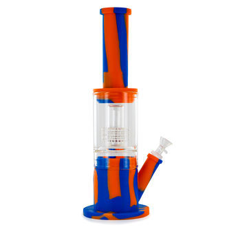 Bong Ibrido in Vetro e Silicone