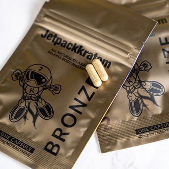 Estratto Jetpackkratom BRONZE 40 mg - Capsule