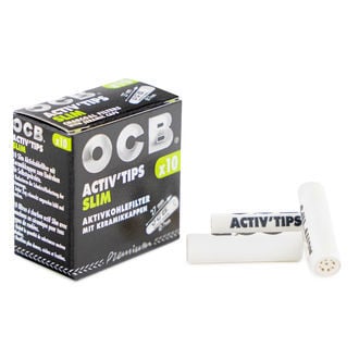 OCB Activ'Tips Slim Filtri a Carbone Attivo
