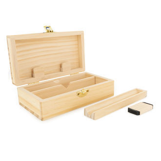 Cassetto di legno per rollare