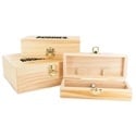 Cassetto di legno per rollare