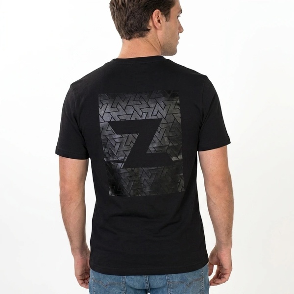 T-Shirt Icona Zamnesia con Stampa | Nera
