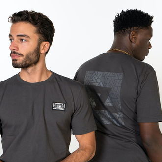 T-Shirt Icona Zamnesia con Stampa | Grigia