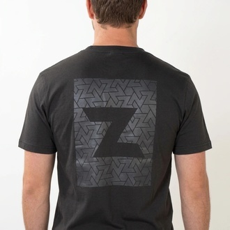 T-Shirt Icona Zamnesia con Stampa | Grigia
