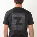 T-Shirt Icona Zamnesia con Stampa | Grigia