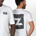 T-Shirt Icona Zamnesia con Stampa | Bianca