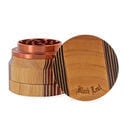 Grinder in Alluminio e Legno (Black Leaf)