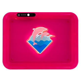 Rolling Tray Pink Dolphin (Glow Tray)