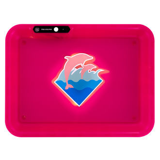 Vassoio per Rollare Pink Dolphin (Glow Tray)