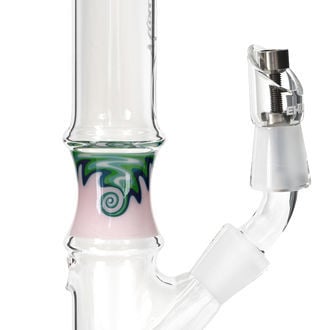 Bong per Dabbing in Vetro Malachite (EHLE)