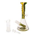 Mini Bong per Oli con Vortice Verde (Black Leaf)