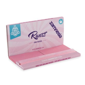 Cartine Rosa ‘Runtz’ Kingsize + Filtri + Vassoio (Zamnesia)