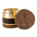 Grinder in Legno ed Alluminio Dorato (Black Leaf)