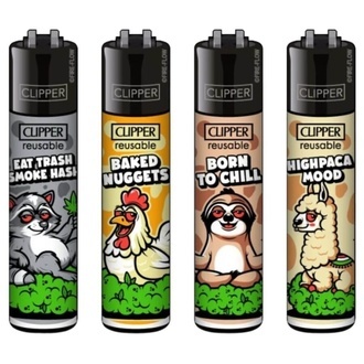 Accendino Stoned Animals (Clipper)