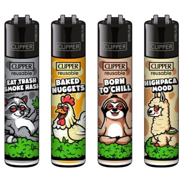 Accendino Stoned Animals (Clipper)