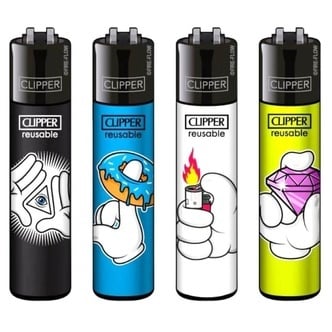 Accendino Cartoon Hands (Clipper)