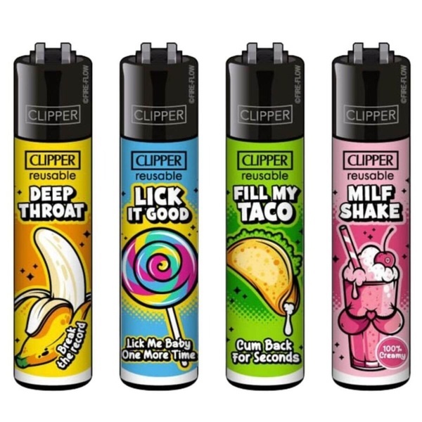 Accendino Porn Slogan (Clipper)