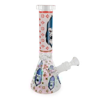 Bong Gorilla Fosforescente Triplo Spessore