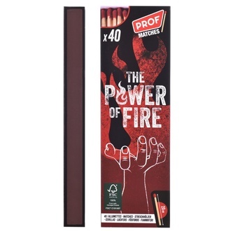 Fiammiferi 20cm (PROF) 40 unità