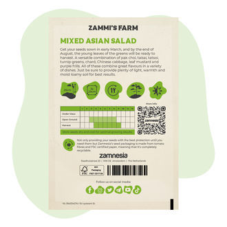 Mix di semi di verdure asiatiche