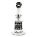 Bubbler in Vetro (Black Leaf)