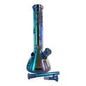 Ice Bong Rainbow a Forma di Becher (Black Leaf)