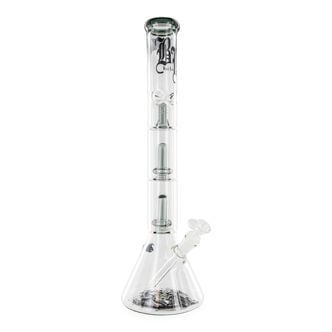 Bong con Triplo Percolatore (Black Leaf)