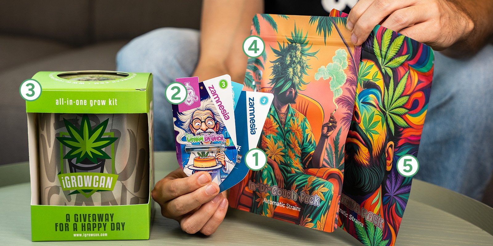 5. Semi di cannabis e ispirazioni per la coltivazione