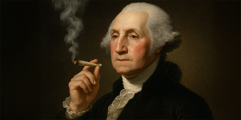 George Washington fumava erba