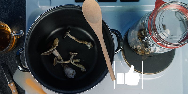 Quali sono i vantaggi di cucinare con i funghi allucinogeni?