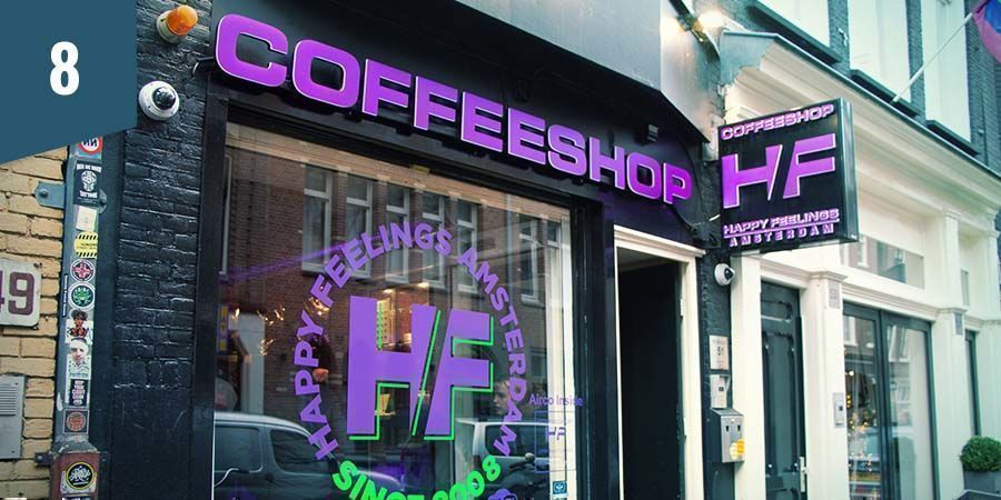 Happy Feelings Coffeeshop Amsterdam - Migliori Fiori Indica