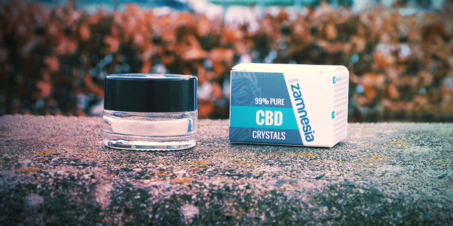 Cristalli di CBD Puro al 99% (Zamnesia)