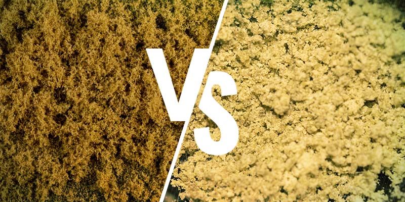 Dry sift hash vs bubble hash