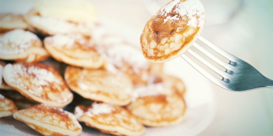 Snack per fattoni ad Amsterdam: Poffertjes