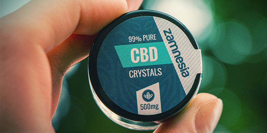 Cristalli Di CBD Puro Al 99% (Zamnesia)