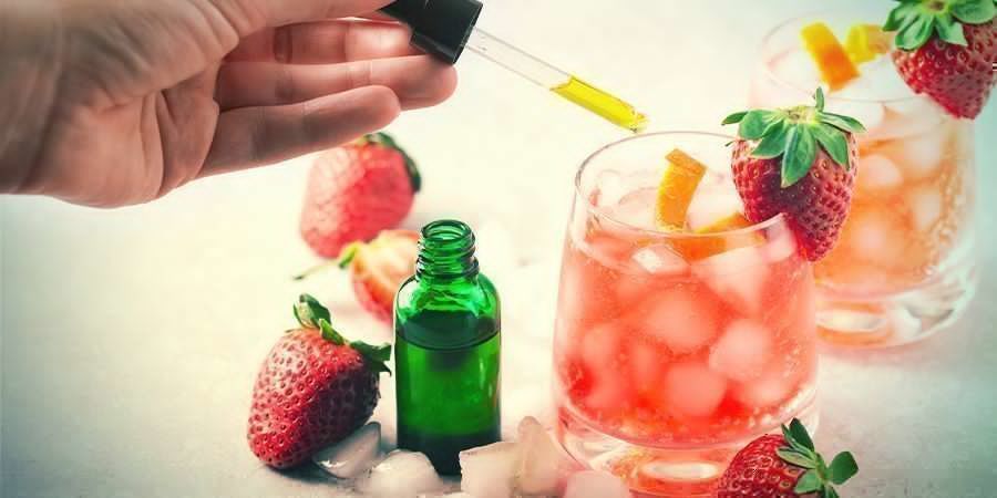 Mescolare L'Olio Di Cbd Ad Una Bevanda