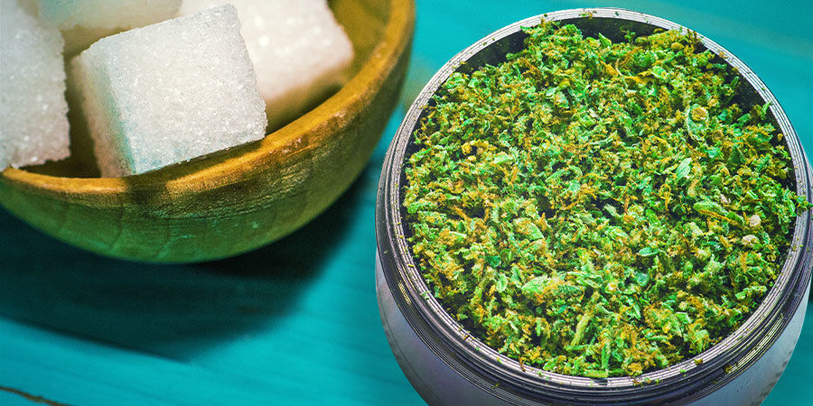 Tipi di Agenti Contaminanti Presenti nella Cannabis: Zucchero