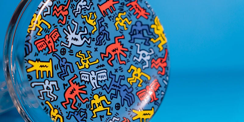 Presentazione della Collezione in Vetro K. Haring