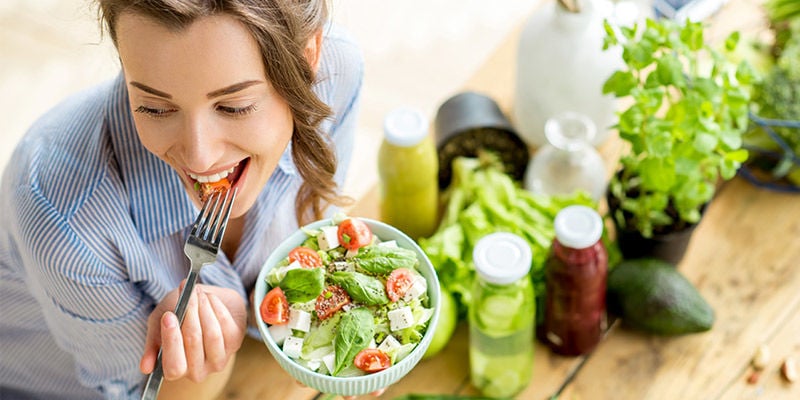 Fai attività fisica e mangia sano