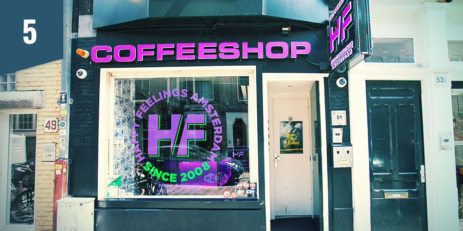 Happy Feelings Coffeeshop Amsterdam