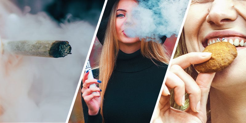 C’è Differenza Tra Fumare, Vaporizzare O Mangiare Troppa Marijuana?